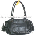 Fashion Leather patchwork bag real leather bag in China